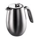 thumbnail image 3 of Cafetera Térmica doble pared 350 ml, acero Inox, 3 of 5