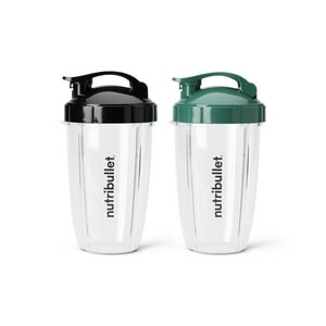 Set De Vasos Nutribullet 700 Ml Negro Y Verde