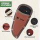 thumbnail image 2 of Funda de Herramientas Facecool de Cuero PU con Presilla y Aro para Cinturón (para alicates), 2 of 6
