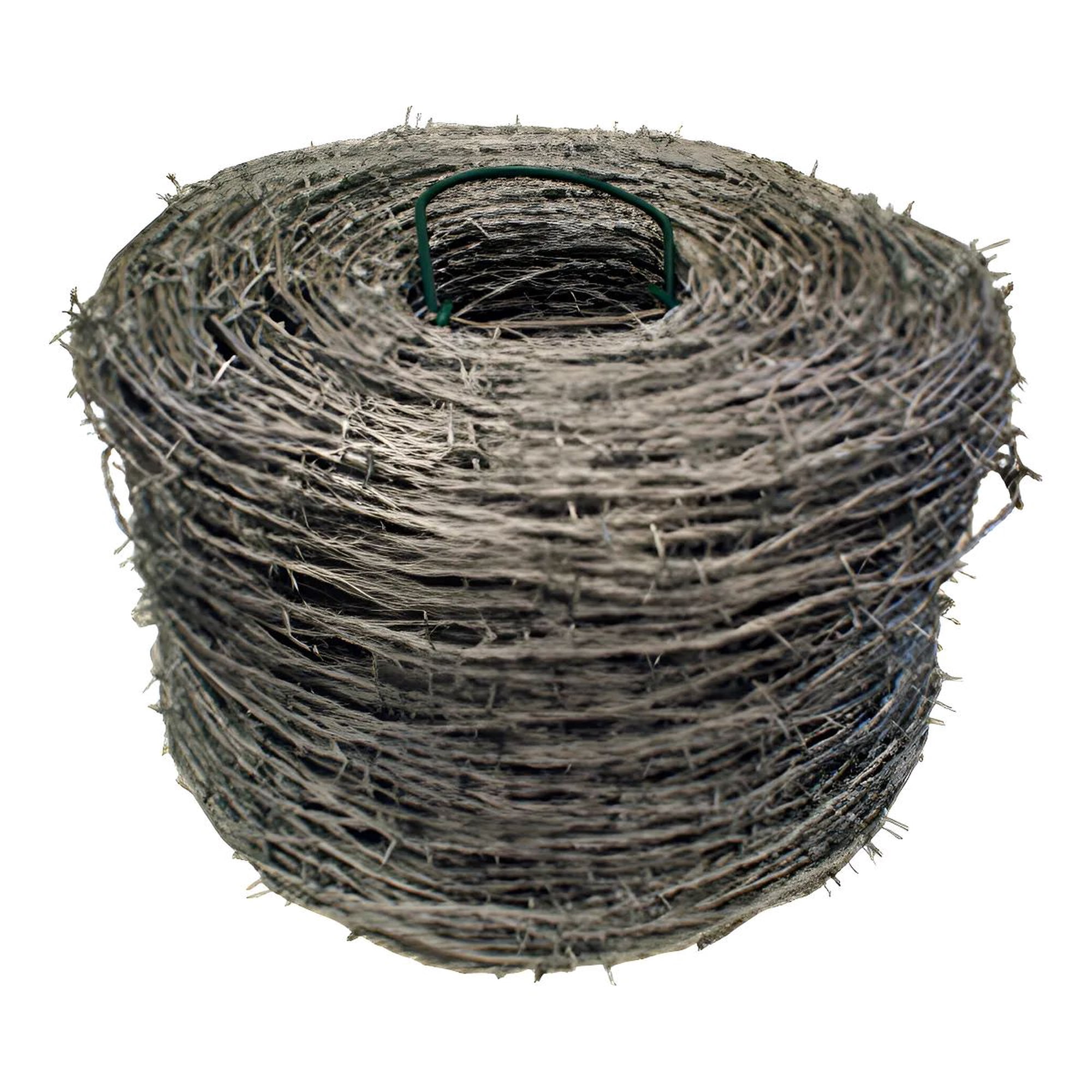 Metalfer - Alambre De Púas Inchalam 500m Calibre 16 Acero Galvanizado Plateado