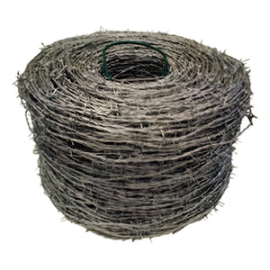 Metalfer - Alambre De Púas Inchalam 500M Calibre 16 Acero Galvanizado Plateado