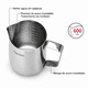 thumbnail image 4 of Jarra de Leche Acero Inoxidable 600ml Fissman, 4 of 8