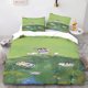 thumbnail image 1 of v2278 Bed Sheets Quilt Cover Crayon Shin-chan Cartoon Anime Duvet Cute Printed Comforter Polyester Bedding Twin Size children Gift Various Sizes 3-Piece Bedding Set (1 Duvet Cover + 2 Pillow Shams) Be, 1 of 5