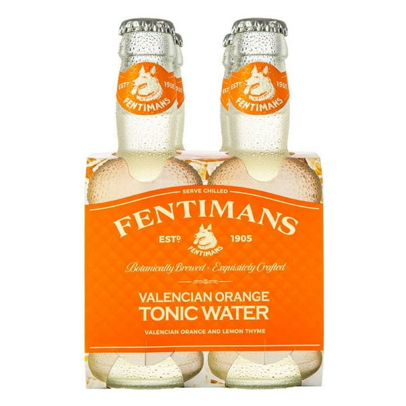 Agua Tónica Valencian Orange Pack 4 Botella, 200 ml