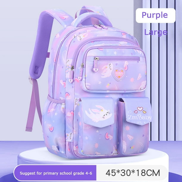 4 Color Nylon Waterproof Kids School Backpacks for Teenage Boys Girls Primary Children School Bags Boy Child Book Bags Grade 1-6
