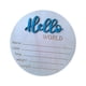 thumbnail image 1 of Anuncio de recién nacido firma Nacer Nombre de bebé Plaques Decoración de guardería Shower Remato de madera Hello World para la decoración de la Azul, 1 of 5