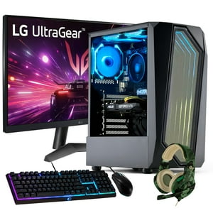 Hyperpc.Cl - Pc Gamer + Monitor 24 + Perif: Amd Ryzen 5 5600Xt 32Gb 1Tb Gtx 1650 Wifi