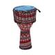 thumbnail image 3 of Tambor Djembe Tambor Africano Profesional Para Regalos De Cumpleaños Niños Niños Niñas Rojo, 3 of 5