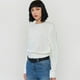 thumbnail image 3 of Sweater Mujer Básico Cuello Redondo Ecru Corona, 3 of 5