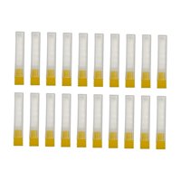 Ioensy - 20X Portabrocas Accesorios Para Fresas Contenedor Para Brocas De Manicura Amarillo