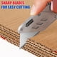thumbnail image 2 of DIYSELF 50 Pack Utility Knife Blades, SK5 Steel Box Cutter Blades, 2 of 3
