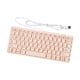 thumbnail image 3 of Teclado Con Cable USB, Escritura Pequeña Y Cómoda Para Computadora De Escritorio En Casa Y Oficina, Color Rosa, 3 of 5