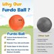 thumbnail image 4 of Pelota de Pastoreo Furdo 61 cm Naranja para Perro, 4 of 8