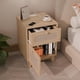 thumbnail image 2 of Juego de 2 Mesitas de Noche Betterhood de Madera y Rattan con Puertos USB Tipo-C, 2 of 9