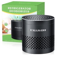 Desodorizador Para Refrigerador Exluvon, Eliminador De Olores Para Refrigerador, Negro