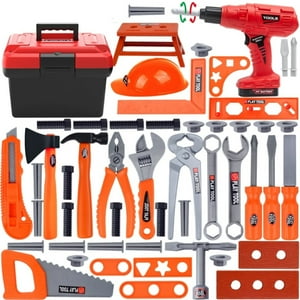 Otuti - Maleta Herramientas Construcción De Juguete 53 Accesorios