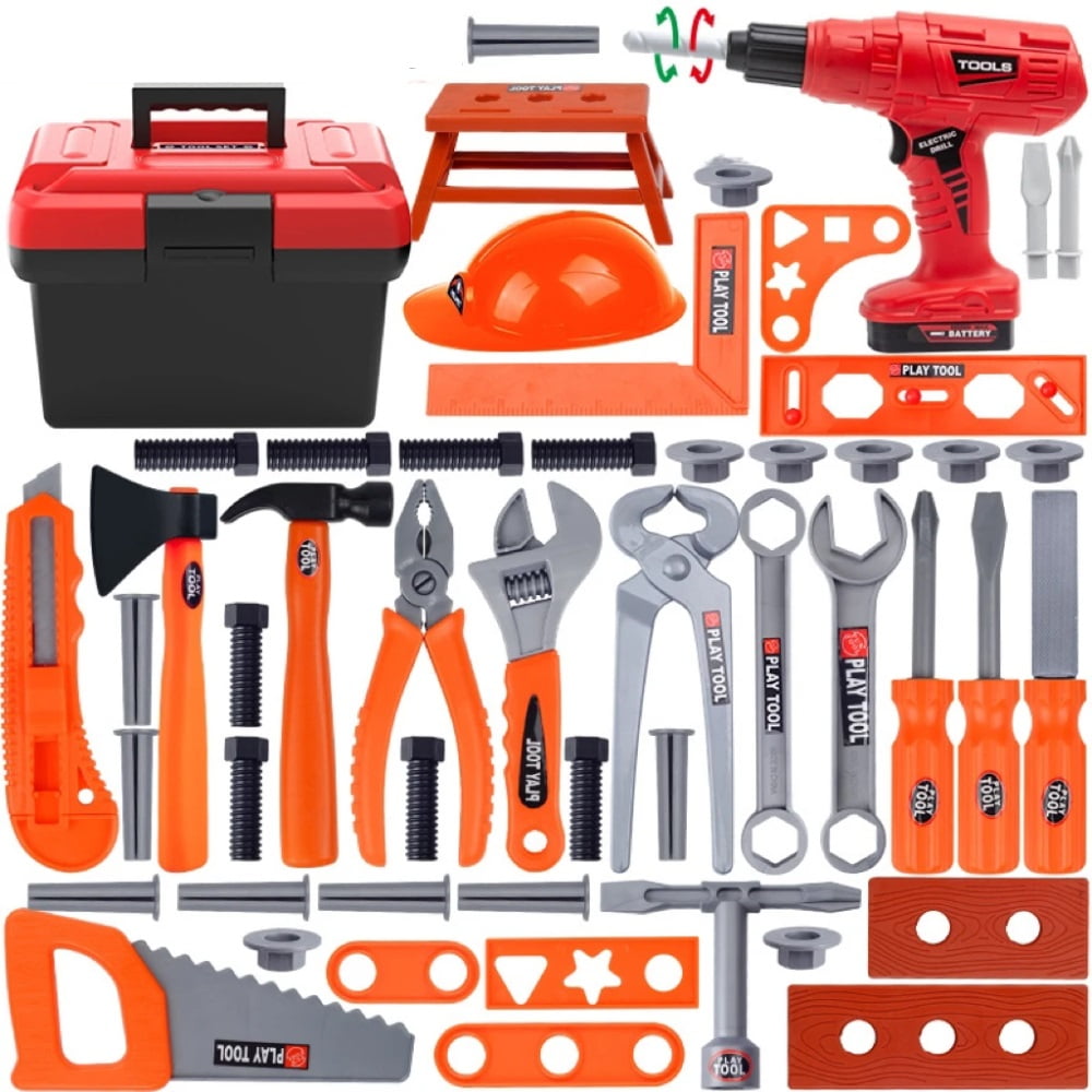 Otuti - Maleta Herramientas Construcción De Juguete 53 Accesorios