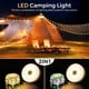 thumbnail image 3 of Luces de guirnalda para camping KUQIHUG de 10 m recargables, 8 modos, 3 of 7