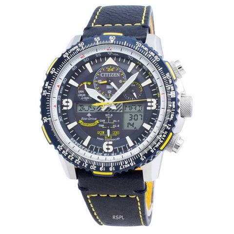 Reloj Analógico Digital Citizen Promaster Skyhawk A-T Eco-Drive Azul Hombre