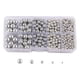 thumbnail image 5 of Cuentas De Perlas Artificiales Sin Agujero 4/5/6/8/10mm Para Sombreros Ropa De Dispersión De Mesa Gris, 5 of 5
