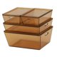 thumbnail image 5 of Mini Cajas De Almacenamiento De 4 Piezas, Contenedores Para Casas De Mu?ecas 1: 6 1:12, ámbar_acrílico, 5 of 5