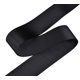 thumbnail image 4 of Cinta YAMA de grosgrain 3,8 cm x 46 m negra de poliéster, 4 of 5