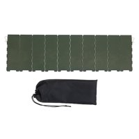 Magideal - Parabrisas Para Estufa De Camping, Protector Contra El Viento, 10 Paneles, Pantalla Contra El Viento Plegable Para Estufa, Camping, Mochilero, Senderi Verde Oscuro