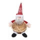 thumbnail image 2 of Cesta Tejida A Mano, Cesta De Almacenamiento Navideña, Adorno De Escritorio, Cesta De Dulces Para Comida, Papá Noel, 2 of 5