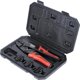 thumbnail image 1 of Juego de herramientas para engarzar trinquete Klein Tools 3000CRKIT con 4 troqueles, 1 of 6