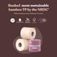 thumbnail image 3 of Papel higiénico Betterway, bambú sin blanquear, 3 capas, 12 rollos, 3 of 9