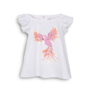 Polera Bebé Niña Blanco Pillin