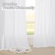 thumbnail image 5 of Cortinas RYB HOME, semitransparentes, blancas, 132 x 160 cm, 2 paneles, 5 of 6
