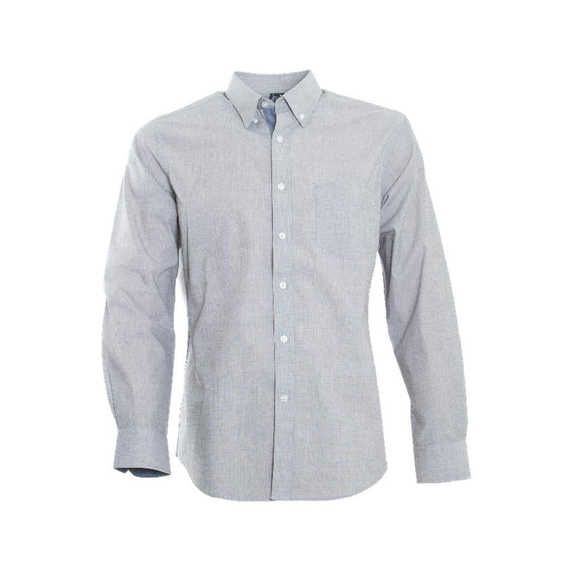 Jayson - Camisa Fil A Fil Gris S