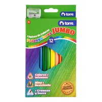 Torre - Lapiz 12 Color Triang Jumbo