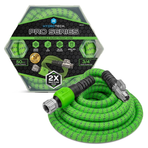 Manguera de jardín HydroTech Pro Series 15 m 3/4" sin dobleces