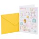 thumbnail image 1 of Tarjeta Hallmark Signature para Baby Shower 13 cm x 18 cm con íconos de bebé, 1 of 6