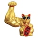 thumbnail image 1 of Gato De La Suerte Chino Que Agita El Brazo Buena Suerte Feng Shui Decoración Interior De La Puerta Del Hogar Robo Dorado, 1 of 5