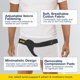 thumbnail image 3 of Faja para hernia URIEL para hombre talla M color negro 90–100 cm, 3 of 7