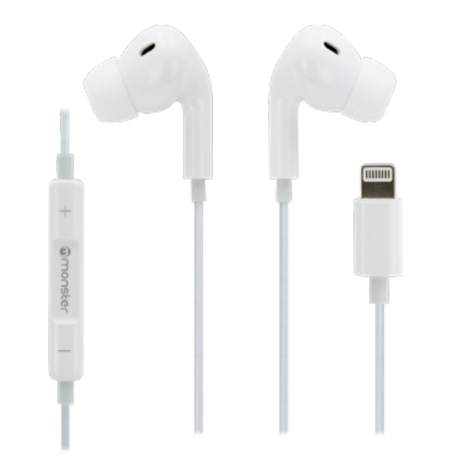 Monster - Audifonos Manos Libres Manos Libres Usb Lightning C21