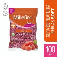 Cera Depilatoria En Perlas Vegetal Bolsa 100 G Millefiori