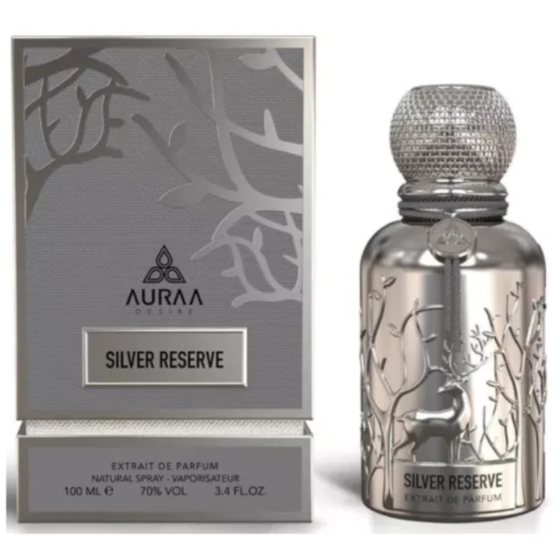 Auraa - Desire Silver Reserve Extrait De Parfum 100 Ml Unisex