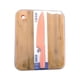 thumbnail image 1 of Set Tabla Bamboo 35 Cm + Cuchillo 20 Cm Rosado, 1 of 3