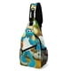 thumbnail image 1 of Los Pitufos Riñonera Bandolera con Estampado Integral para Hombres y Mujeres, Bolso Cruzado Gráfico de Tendencia, Mochila de Hombro Streetwear para Ciclismo y Deportes, Riñonera Versátil Casual, 1 of 6