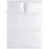 El Castillo - Juego Sábana 400 Hilos Guarda Blanca Super King