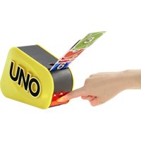 Mattel Games Uno Attack Mega Hit Mattel Juego De Cartas Con Lanzador De Acción Aleatoria Con Luces