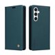 thumbnail image 1 of Funda Billetera de Cuero para Samsung Galaxy S23 FE con Tarjetero y Soporte - Tapa Magnética Azul, 1 of 6