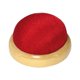 thumbnail image 4 of Alfiletero Inserción De Aguja Base De Madera Accesorios De Costura Rojo Vino, 4 of 5