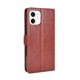 thumbnail image 3 of Funda tipo libro para iPhone 12, cartera todo‑en‑uno, funda multifuncional con tarjetero y correa de muñeca desmontable, 3 of 4