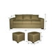 thumbnail image 3 of Sofá Cedric 3 cuerpos + 2 Pouf Beige, 3 of 3