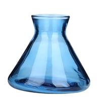 Bothyi - Botella De Vidrio Botella De Perfume Mini Jarrón Para Mesa De Comedor Regalos De Vacaciones Azul